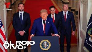 Trump habla a la nación tras anunciar bombardeos de EE.UU. a sitios nucleares de Irán | Al Rojo Vivo