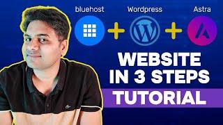  Create a Stunning Website with Bluehost, WordPress, Astra & Elementor – Step-by-Step Guide!