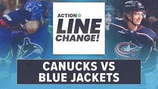 Vancouver Canucks vs Columbus Blue Jackets Best Bets | NHL Odds, Preview, Picks & Predictions