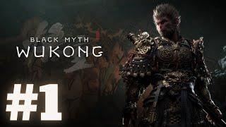 THE JOURNEY BEGINS!!! Black Myth: Wukong Walkthrough Part 1!!!