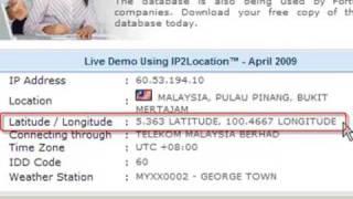 How to trace IP Address Location?