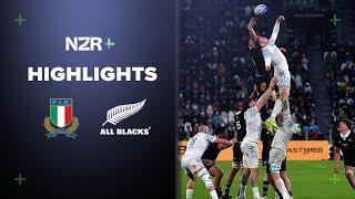 HIGHLIGHTS | All Blacks v Italy | Turin, 2024