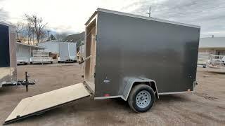 2023 LOOK 5x10 Enclosed Cargo Trailer - AAA Trailers Howell MI