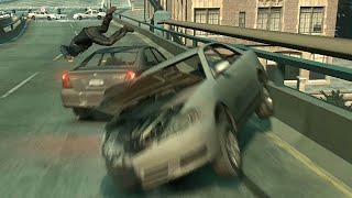 GTA IV - Crashes, Bailouts, Ragdolls & Fails Compilation #75 [1080p]