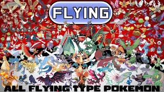 Look! Up in the sky! It's a bird...It's a plane...It's... FLYING TYPE POKEMON!