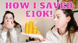 TOP TIPS: SAVING MONEY for TRAVEL 2023 | How to save money 2023 | How I saved 10k to go travelling