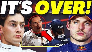 Russell EXPLODES at Verstappen After SHOCKING STATEMENT That WILL CHANGE EVERYTHING!