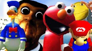 GMOD NEXTBOT SCREAM COMPILATION..elmo, munci, obunga, happy