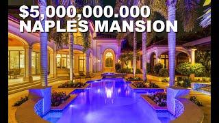 $5 MILLION MANSION IN NAPLES FLORIDA DAZZELS - LUXURY REAL ESTATE - [2020]