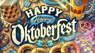 Happy Oktoberfest TV Screen Decoration