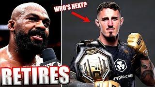 Jon Jones RETIRES...Tom Aspinall is THE NEW Undisputed Heavyweight Champion (Next for Aspinall?)