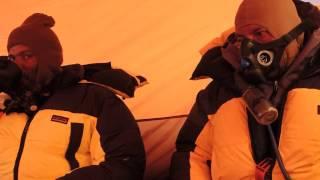 Sunita, Goutam, Paresh and Subhas at Camp-4 Everest