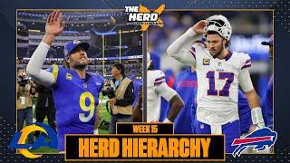 Herd Hierarchy: Bills move down, Rams move in Top 10 heading into Week 15 | NFL | THE HERD