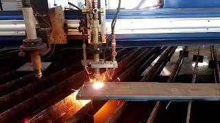 MESSER CNC OXY fuel Manual Cutting step by step program setup.