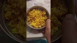 aaj breakfast chatpate namkeen chawal and banana  shake  #video #ytshorts #viral #youtubeshorts
