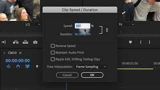 Basic Slow Mo in Adobe Premiere Pro