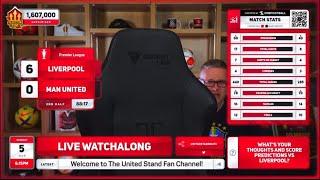 Mark Goldbridge Reaction To Liverpool Vs Man Utd Goals