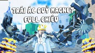 Roblox - FULL CHIÊU THỨC TRÁI ÁC QUỶ NAM CHÂM MAGNET CỦA KID PVP MẠNH QUÁ MẠNH - Fruit Battlegrounds