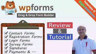 WPForms Review & Tutorial - How to Create WordPress Contact Form, Login Form, Registration form