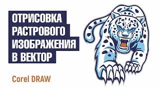 Векторная графика. Отрисовка растрового изображения в векторе. Corel DRAW.