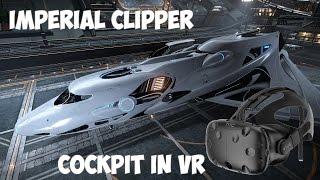 Elite Dangerous. Кабина Imperial Clipper в шлеме VR