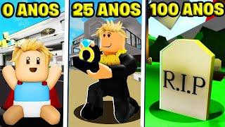 100 ANOS BILIONÁRIO Brookhaven Historinhas no Roblox