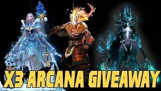 DotaBoomTV New X3 Arcana Giveaway