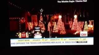 Wichita's Christmas lights featured On CNN