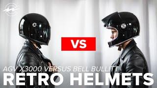 RETRO HELMET BATTLE - AGV X3000 versus Bell Bullitt