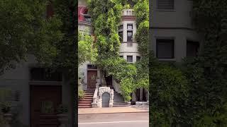 Wisteria-covered townhouse in Manhattan’s Upper West Side, New York City #manhattan #newyork