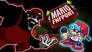 Vs Mario Port V2 - Terrifiyng Song - Friday Night Funkin (FNF Mod)
