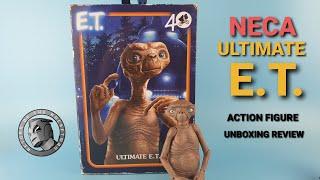 neca ultimate E.T. the extra terrestrial action figure inhand unboxing review