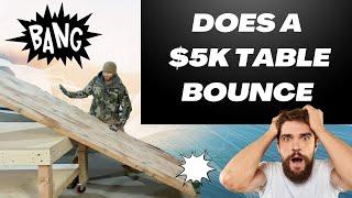 Carpenter tries to build epoxy table | Finds out he's not a wood whisperer