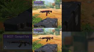 Ak117 Red Action Vs Ak117 Savaged Fate in CODM