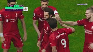 Efootball PES2021 |  Rematch Liverpool VS Newcastle United #efootballpes2021