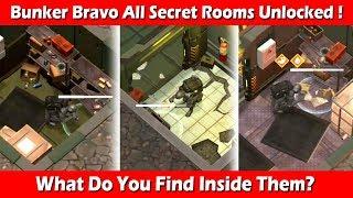 Bunker Bravo All Secret Rooms Unlocked ! Last Day On Earth Survival