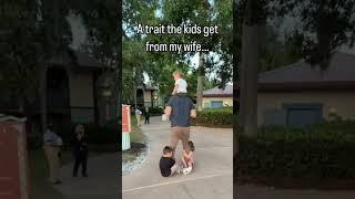 A trait my kids get from my wife.. #shorts