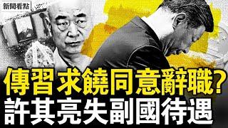 川施小計與習通話，新華社詭異到家；傳習同意辭職，向元老求饒？元老承諾不清算？許其亮失副國級；中共明年侵略？台灣需要一柄利劍【新聞看點 李沐陽6.5】