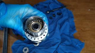 How to service freehub (shimano freehub type)