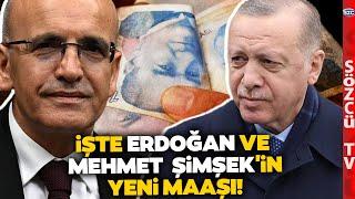 Asgari Ücretli Emekli Kıvranıyor ama... İşte Erdoğan'ın Mehmet Şimşek'in ve Vekillerin Yeni Maaşı