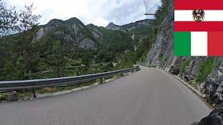 Naßfeldpass -  Passo di Pramollo | Grenze Österreich – Italien | Motorradtour