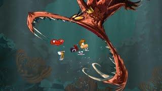 Rayman Origins - 100% Walkthrough Part 9 - Angsty Abyss