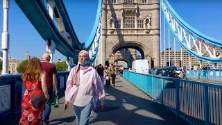 Explore the Iconic Tower Bridge: London Walking Tour & Virtual Experience in 4K 60fps