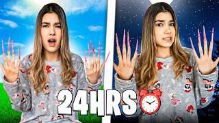 24 HORAS CON UÑAS GIGANTES | Ana Emilia