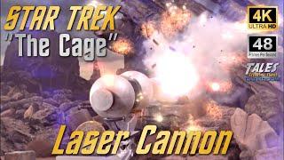 STAR TREK: "The Cage" - Laser Cannon (Remastered to 4K/48fps)