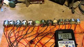 Small DC Motors Put to Death Part 1