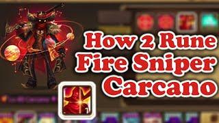 How to Rune (Fire Sniper Mk.I Carcano) Summoners War