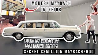 What did Mercedes do to this €3 Million ROYAL Pullman w/ Maybach Interior!