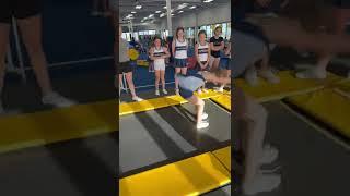 SHE DID 15 BACK HANDSPRINGS TO WIN! #backhandsprings #cheer