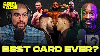 Is this the greatest boxing card ever?!? | Ariel x Ade on DAZN